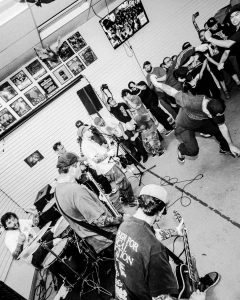 Combust performing live at the Mystery Shop, Oxnard, CA, July 15, 2025.